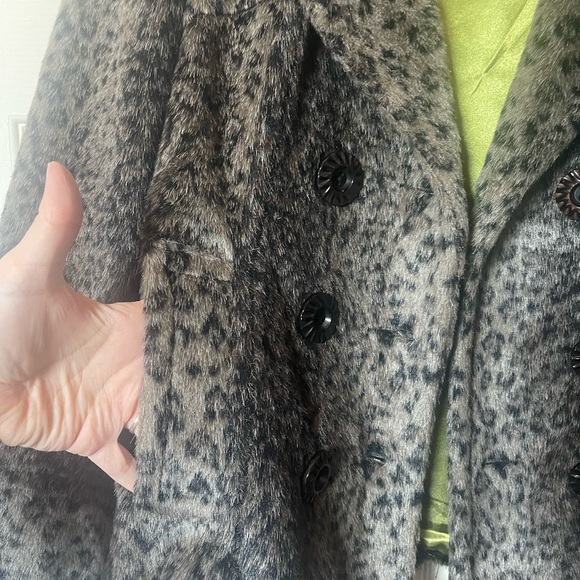 2010 Dollhouse leopard Pea coat - Picture 3 of 6